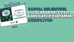 Kartal Belediyesi, Uluslararası COVİD-19 Konulu Karikatür Yarışması Düzenliyor