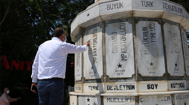 Kartal'daki Atatürk ve Türk Devletleri Anıtı Restore Edilecek 