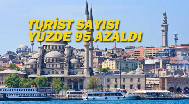 Turist Sayısı Yüzde 95 Azaldı