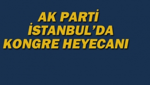 Ak Parti İstanbul'da Kongre Heyecanı 