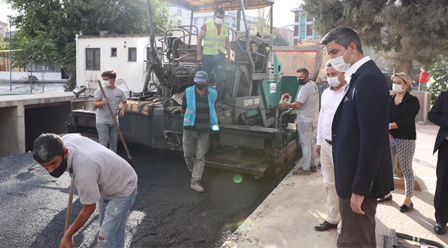 Belediye Başkanı Yüksel, Çalışmaları Yerinde İnceledi