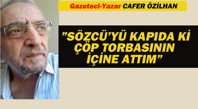 Gazeteci-Yazar Cafer Özilhan'dan, Sözcü'nün Kaftancıoğlu Haberine Sert Tepki