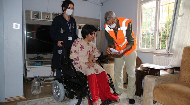 Hırsızların Mağdur Ettiği Engelli Kadının Yardımına İBB Koştu