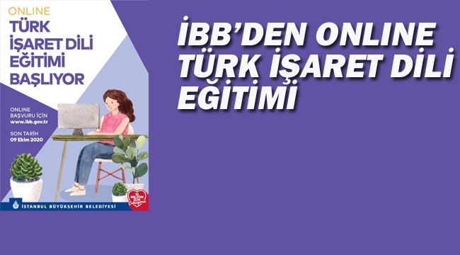 İBB'den Online Türk İşaret Eğitimi	