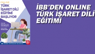 İBB'den Online Türk İşaret Eğitimi	