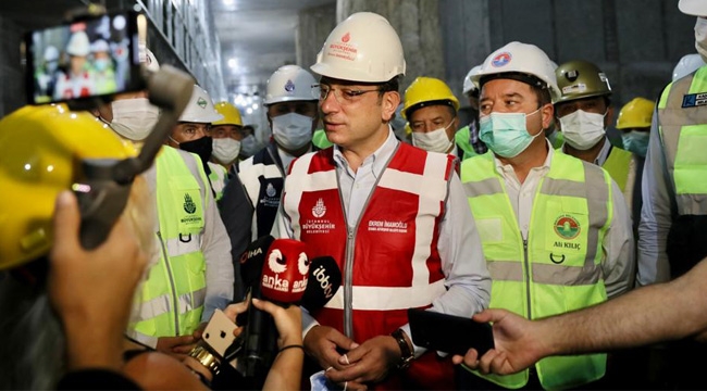 İmamoğlu'ndan "Yeni Havalimanı Metrosu" Yanıtı