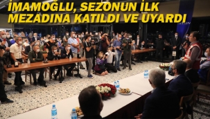İmamoğlu, Sezonun İlk Mezadına Katıldı ve Uyardı