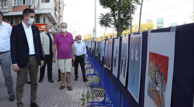 Kartal'da, 1 Eylül Dünya Barış Günü'nde "Barış Yorum" Sergisi