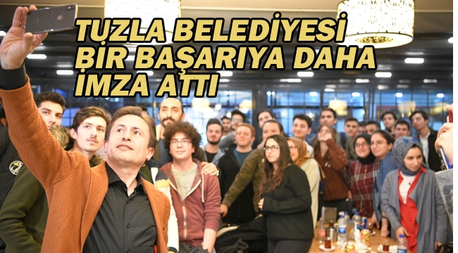 Tuzla Belediyesi, Bir Başarıya Daha İmza Attı 