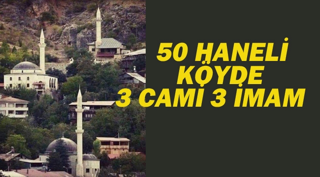 50 Haneli Köyde Üç Cami Üç İmam Var. Hiç Okul Yok!