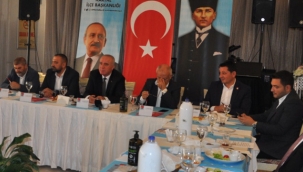 CHP Kartal İlçe Başkanılığı, Esnaf Odaları Başkanlarıyla Bir Araya Geldi