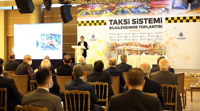 İBB; Yeni Taksi Yönetim Modelini Tanıttı