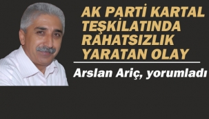 Ak Parti Kartal Teşkilatında Rahatsızlık Yaratan Olay!