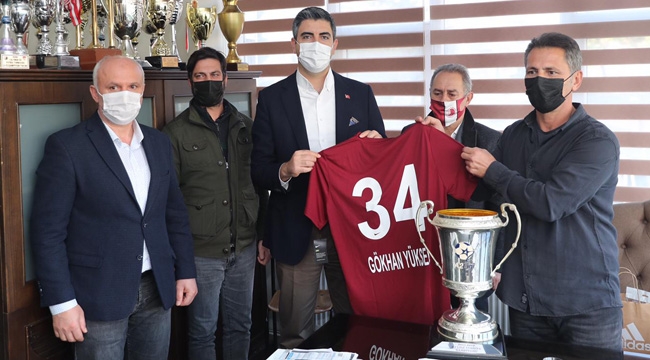 Başkan Yüksel Kartalspor Tesislerini Ziyaret Etti