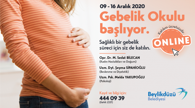 Gebelik Okulu Kayıtları Başladı