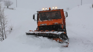  Tunceli'de Kar Nedeniyle 56 Köy Yolu Kapandı