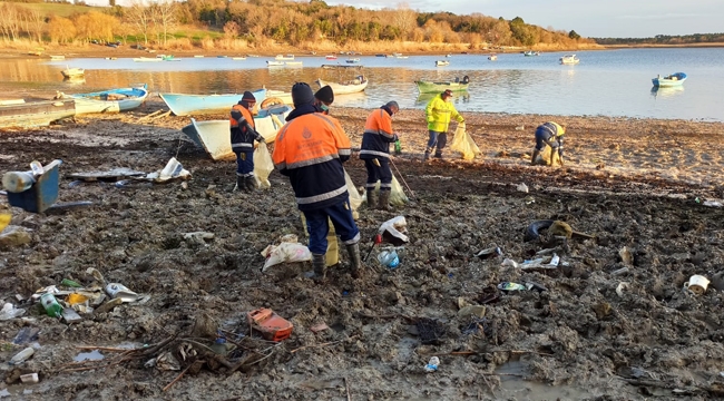 Baraj Havzalarından 40 Ton Atık Çıktı