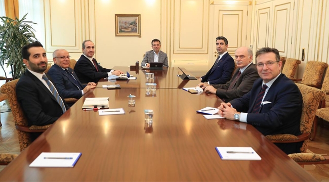 İmamoğlu ve Kartal Belediye Başkanı Yüksel Değerlendirme Toplantısı Yaptı