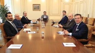 İmamoğlu ve Kartal Belediye Başkanı Yüksel Değerlendirme Toplantısı Yaptı