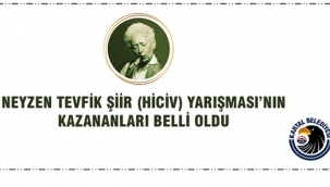 Neyzen Tevfik Şiir (Hiciv) Yarışması'nın Kazananları Belli Oldu 