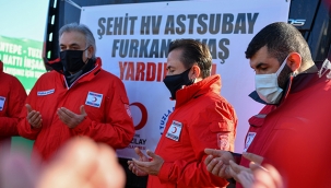 Tuzla'dan Cinderesi Mağdurlarına 163'üncü Tır Yola Çıktı