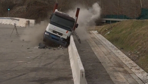 İston Otoyol Bordürleri Güvenlik ve Dayanıklılık Testini Geçti