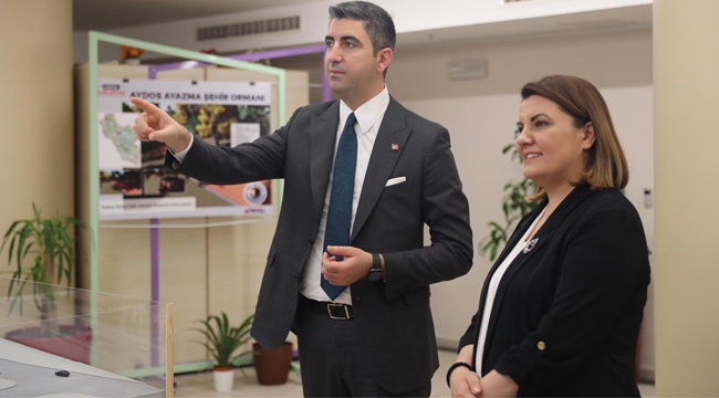 İzmit Belediye Başkanı Fatma Kaplan Hürriyet'ten Başkan Gökhan Yüksel'e Ziyaret