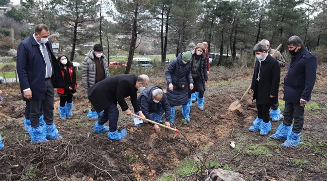 Kartal'da, Çanakkale Zaferi Anısına 500 Fidan Dikildi