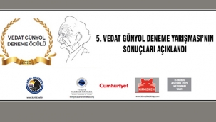 Vedat Günyol Deneme Yarışması'nın 5. Yıl Sonuçları Açıklandı 
