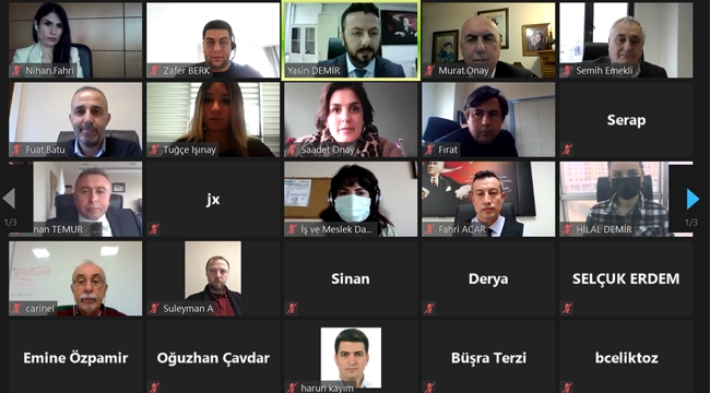 İŞKUR, Organize Sanayi Bölgesindeki İşyerleri İle Online İstişare Toplantısı Yaptı