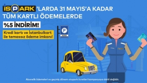 İspark'tan Kart İle Ödemelerde Yüzde 5 İndirim