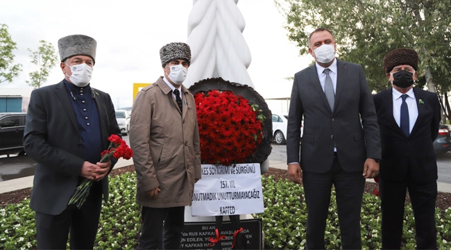 Çerkes Soykırımı'nda Hayatını Kaybedenler, 157.Yılında Kartal'da Anıldı