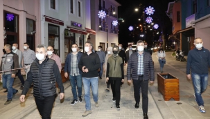 Şile Üsküdar Caddesi'nde "Şile Bezi Motifli Aydınlatma" Projesi