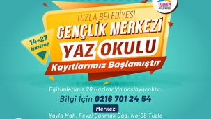 Tuzla Belediyesi Yaz Okulları İçin Kayıtlar Başladı