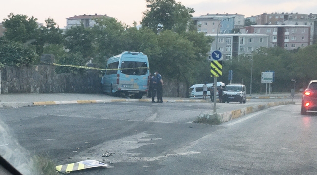 İstanbul Pendik'te, Minibüse Şoförü'ne Silahlı Saldırı 