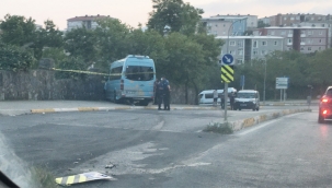 İstanbul Pendik'te, Minibüse Şoförü'ne Silahlı Saldırı
