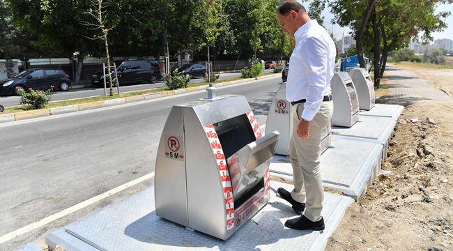 Beylikdüzüne Modern Çöp Konteynerleri