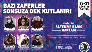 Kartal Belediyesi'nden 6 Gün 6 Gece Zafer Bayramı Kutlaması