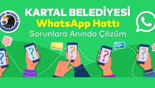Kartal Belediyesi WhatsApp İhbar Hattı İlgi Görüyor