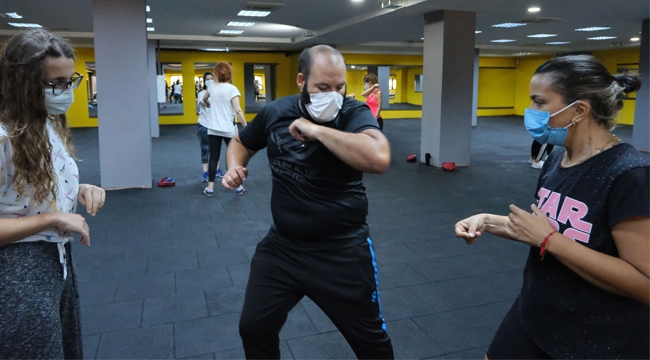  Maltepe'li Kadınlar Şiddete Karşı Krav Maga Öğreniyor