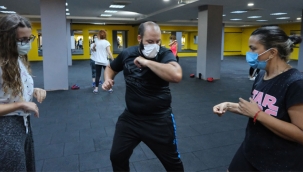  Maltepe'li Kadınlar Şiddete Karşı Krav Maga Öğreniyor