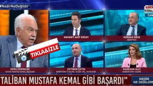 Perinçek'in "Taliban'ı Kurtuluş Savaşına Benzetmesi Tartışma Yarattı