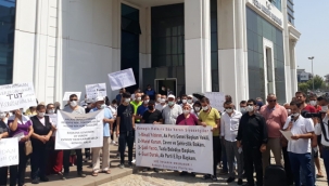 Tuzla Belediyesi Önünde, Mahalle Halkından Protesto Eylemi 