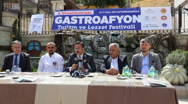 Afyon 3. Turizm ve Lezzet Festivali İçin Geri Sayım Başladı