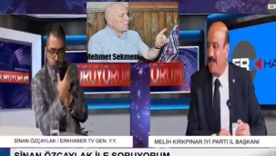 Belediye Başkanı'ndan İYİ Parti İl Başkanı'na Canlı Yayında Hakaret!