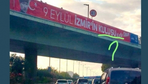 İBB'nin İzmir'i Kutlama Pankartı'nda Tepki Çeken Hata!