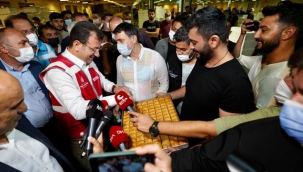 İmamoğlu, Balıkçı Esnafı İle Bir Araya Geldi, "Vira Bismillah" Dedi