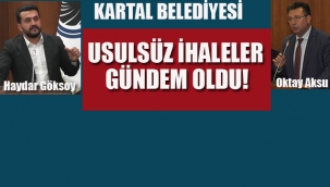 Kartal Belediye Meclisinde, Usulsüz İhaleler Gündem Oldu!