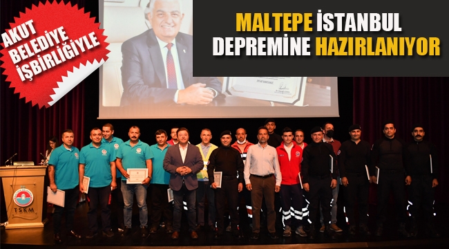 Maltepe, İstanbul Depremine Hazırlanıyor