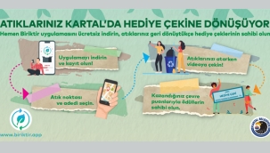  Kartal Belediyesi'nden, Hediyeli Atıklarını "Biriktir" Kampanyası